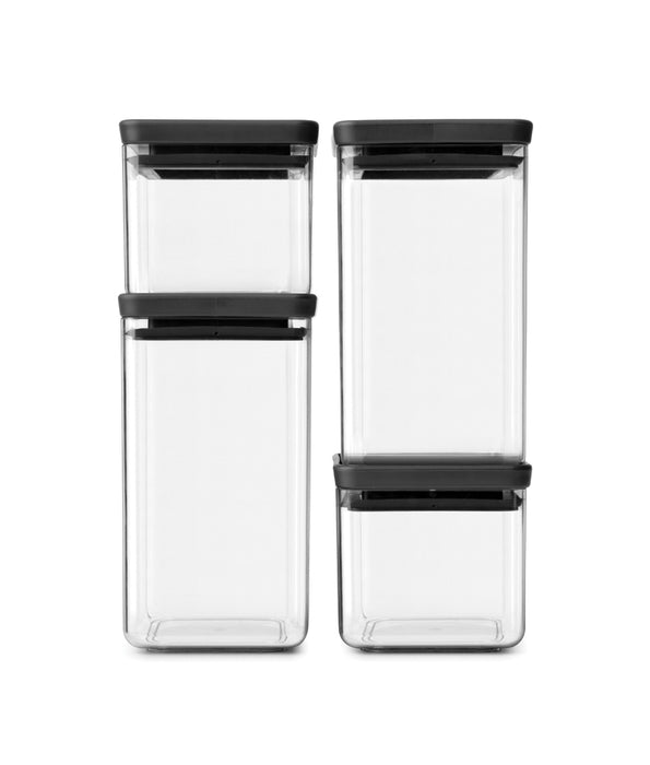 Brabantia Set of 4 Tasty+ containers 122422