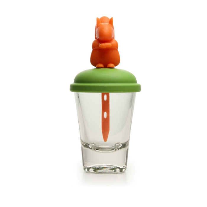 Qualy Multi-function kitchen scraper Singles Soft Taupe 29626