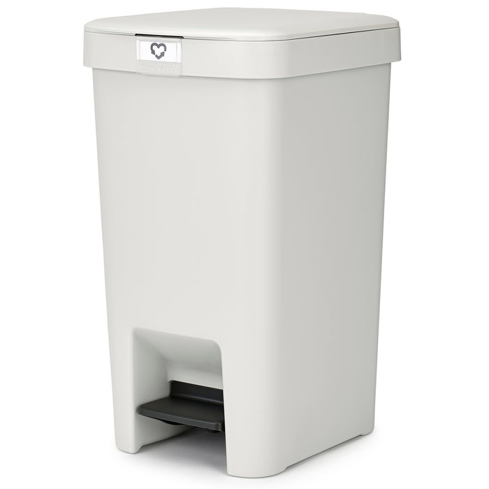 Brabantia Step Up pedal garbage can 16 l Light Grey 800221