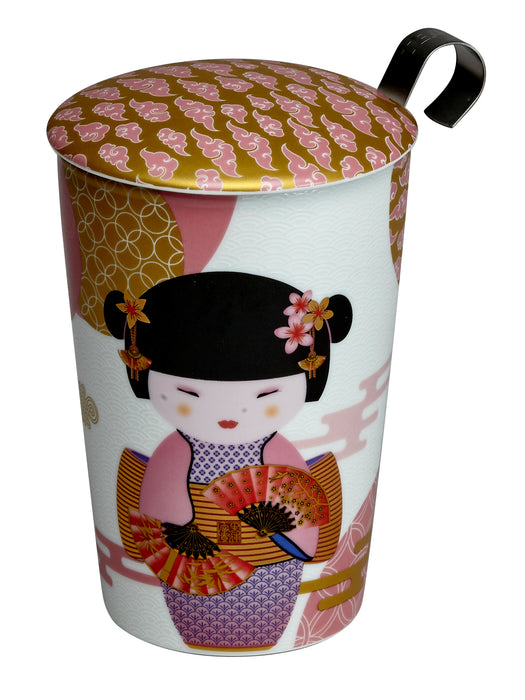 Eigenart TeaEve 350ml New Little Geisha Rose brew mug 80043