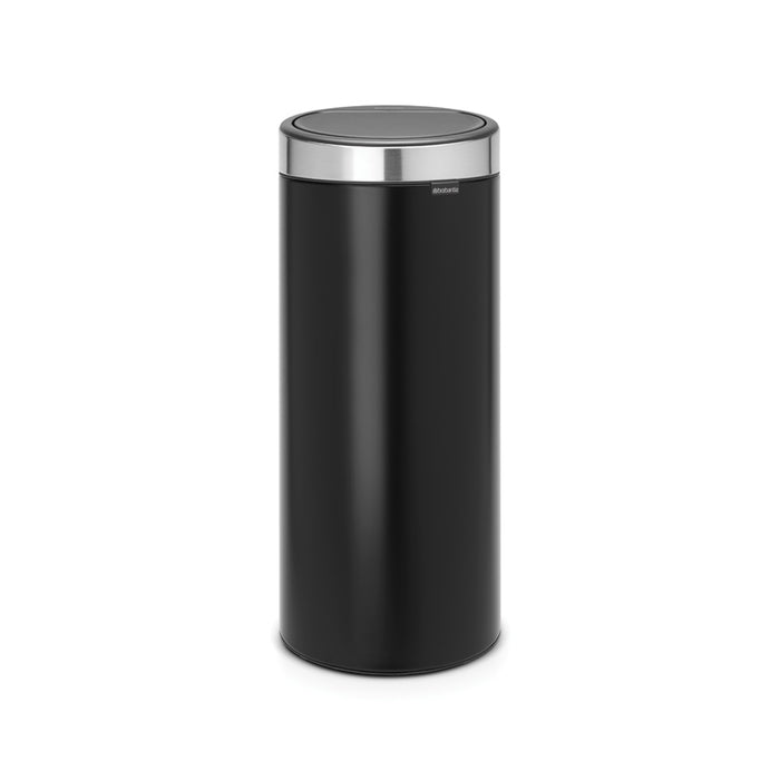Brabantia Touch Bin 30L trash garbage can black 115448