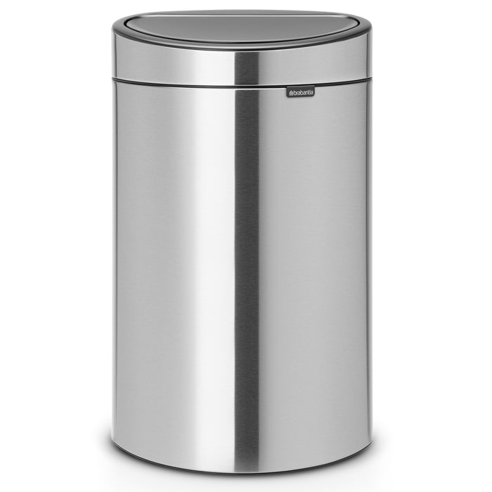 Brabantia Touch Bin 23 + 10 l Matt Steel recycling garbage can 100680
