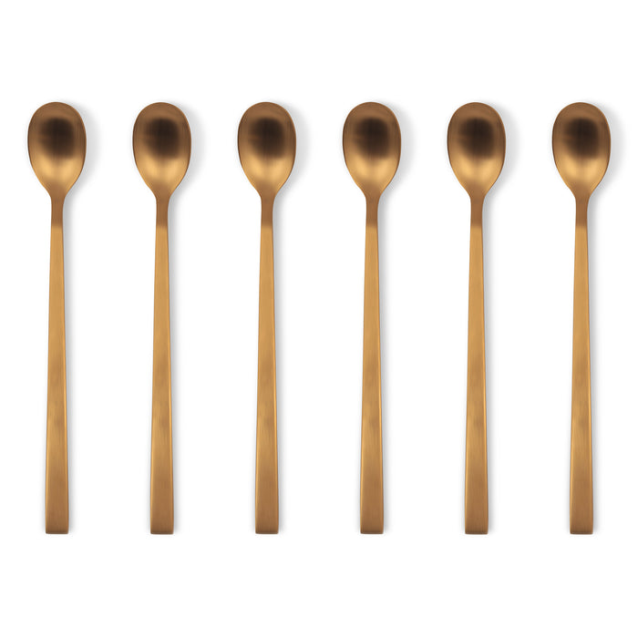 Kulig Set of Vita Mat Gold cocktail spoons 6 pcs in a box 9033