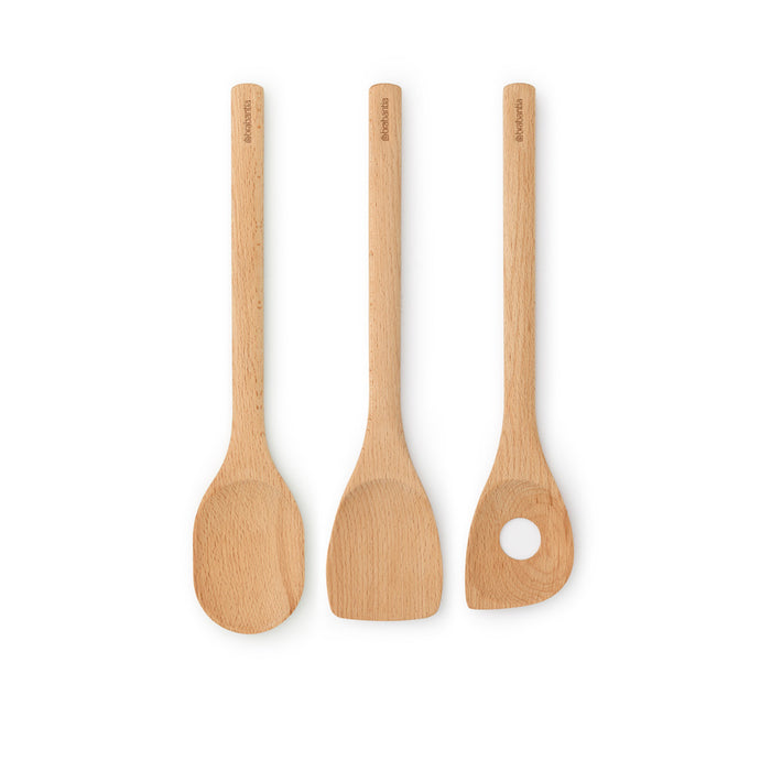 Brabantia Kitchen set 3 wooden spoons Profile 260681