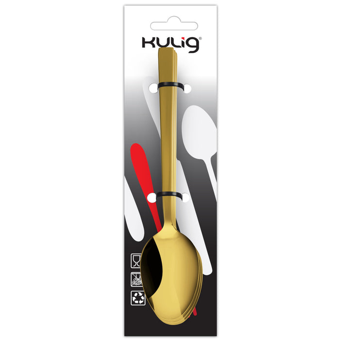 Kulig Piano Shiny gold tea spoon 3 pieces pendant 30893