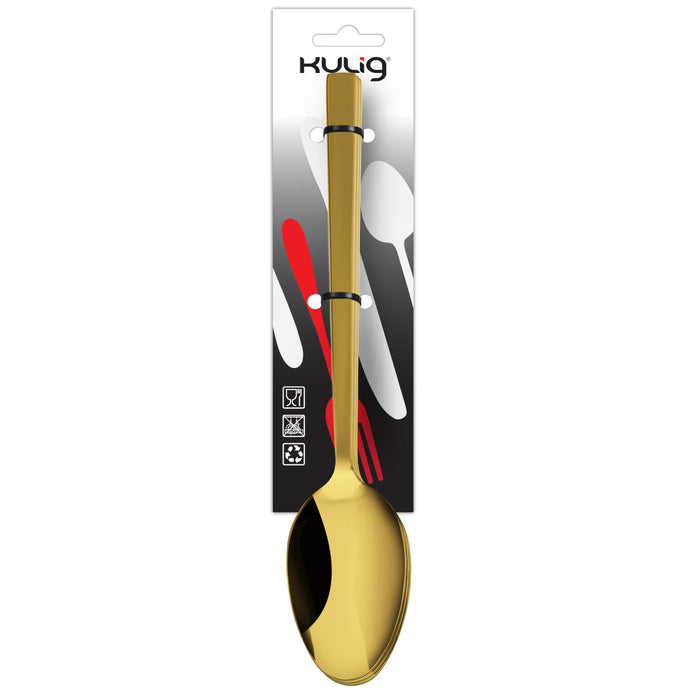 Kulig Dinner spoon Piano Shiny gold 3 pieces pendant 30909