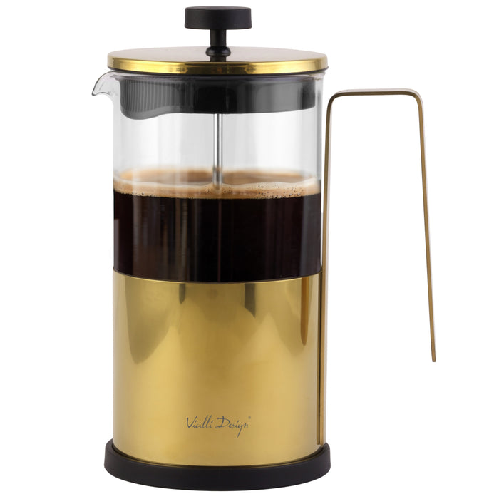 Vialli Design Coffee and tea maker 1000 ml gold DIAMANTE 0695