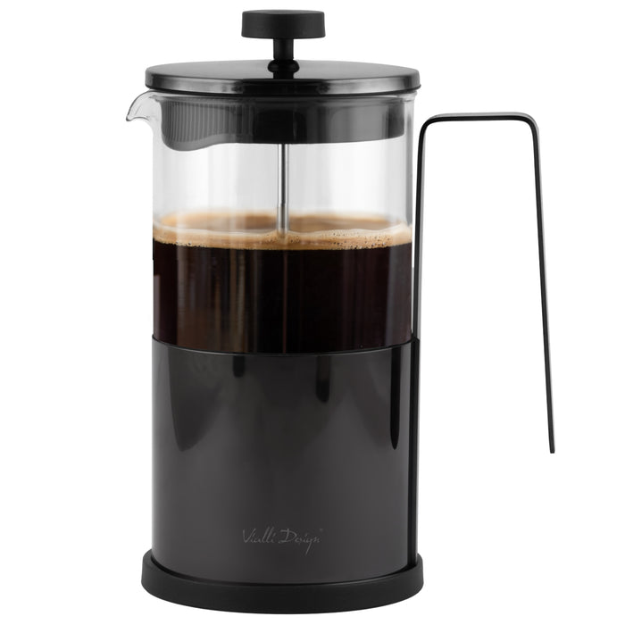 Vialli Design Coffee and tea maker 1000ml graphite DIAMANTE 0701