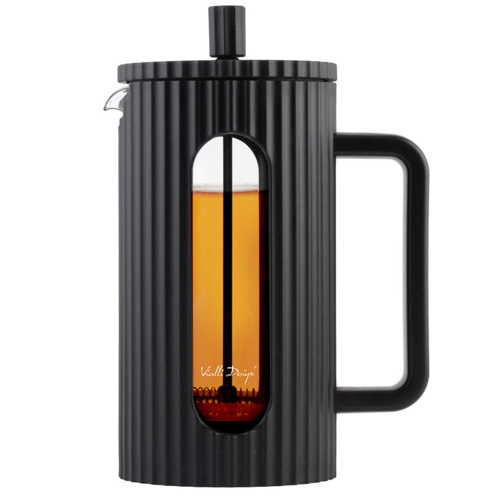 Vialli Design Coffee and tea maker 1000ml LIVIO black 0725